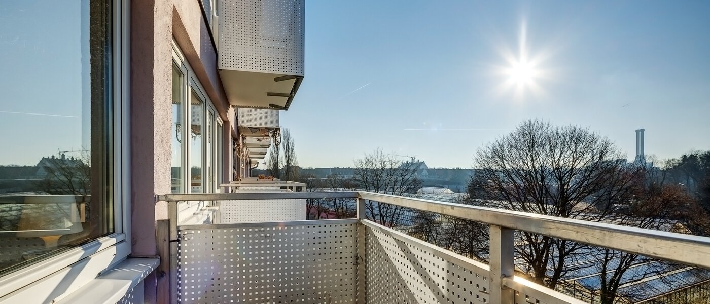 アパルトマン München Untergiesing 01 ベランダ 13326