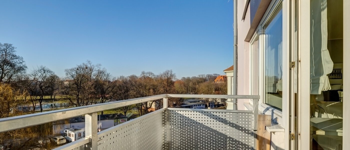 アパルトマン München Untergiesing 02 ベランダ 13326