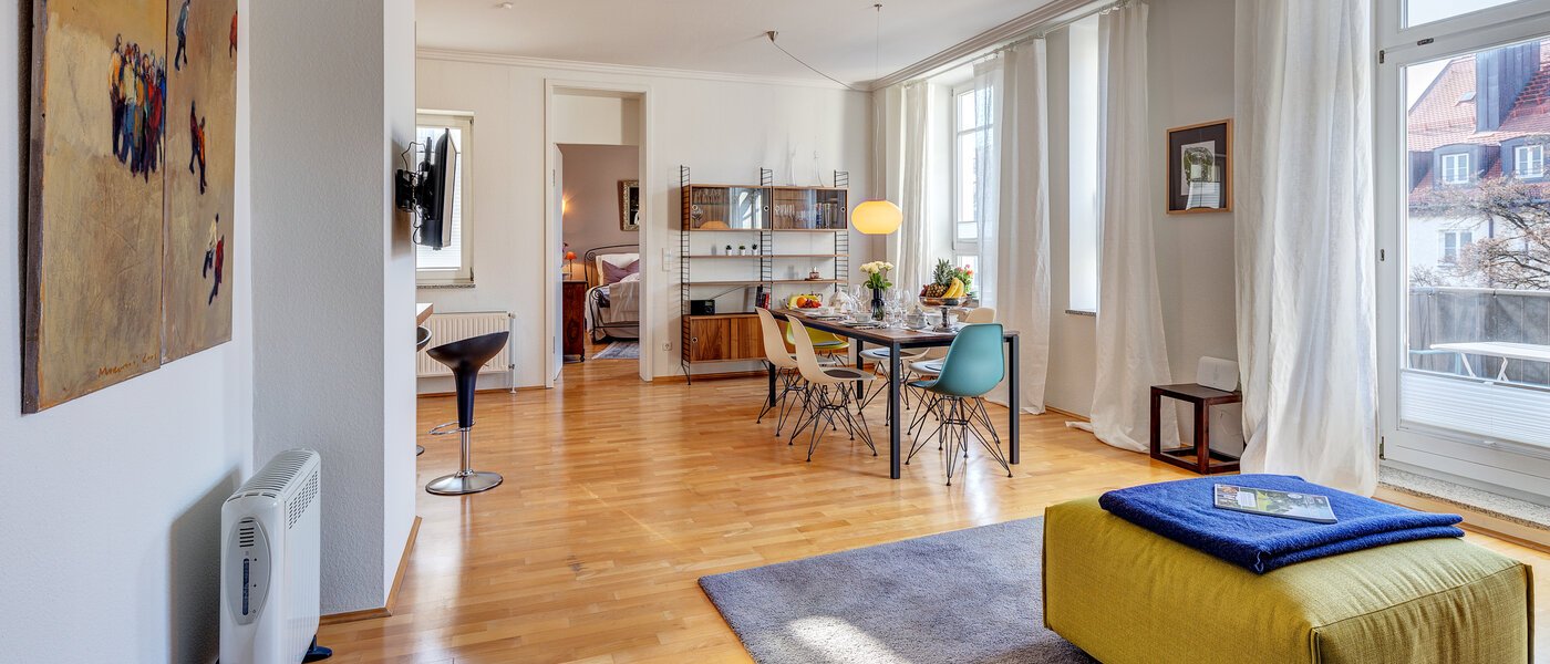 マンション München Lehel 04 リビングエリア 13341