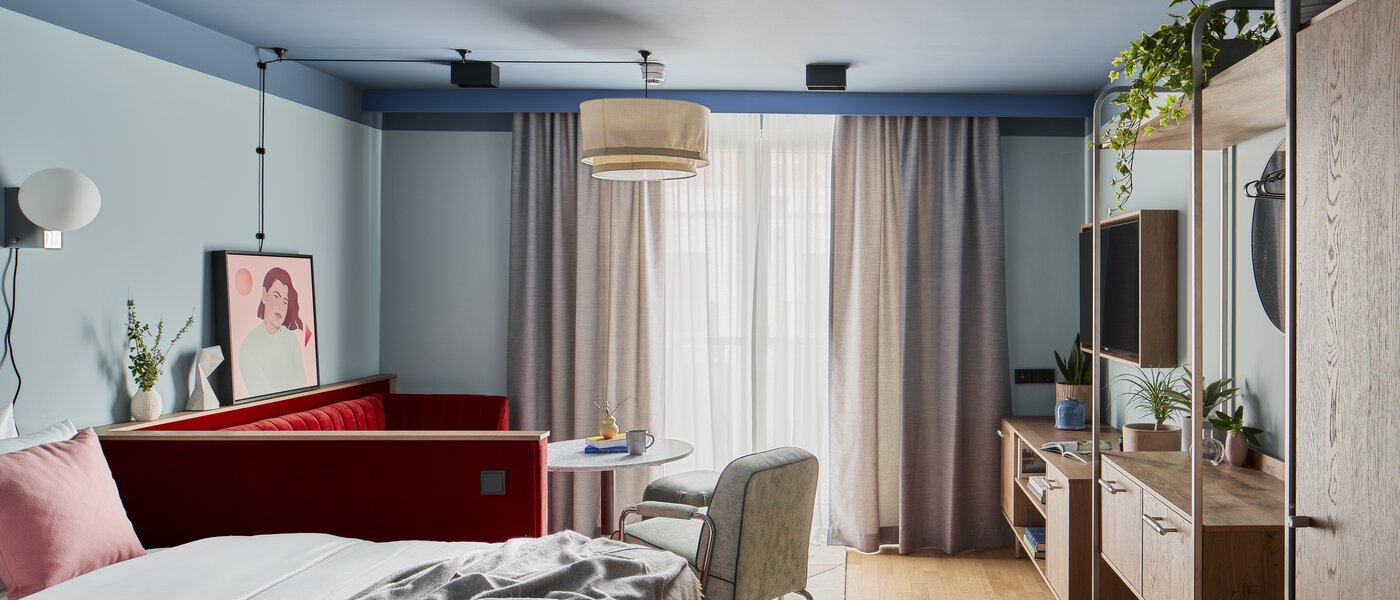 アパルトマン München Ludwigsvorstadt 01 リビングエリア 13370