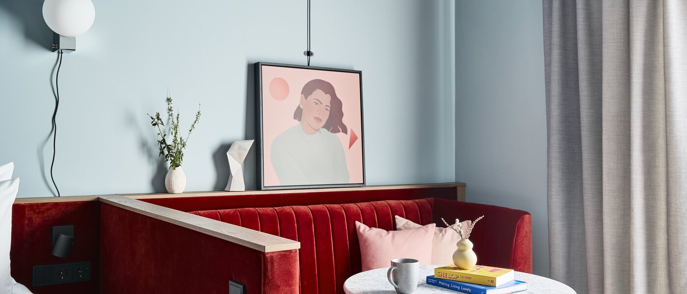 アパルトマン München Ludwigsvorstadt 02 リビングエリア 13370