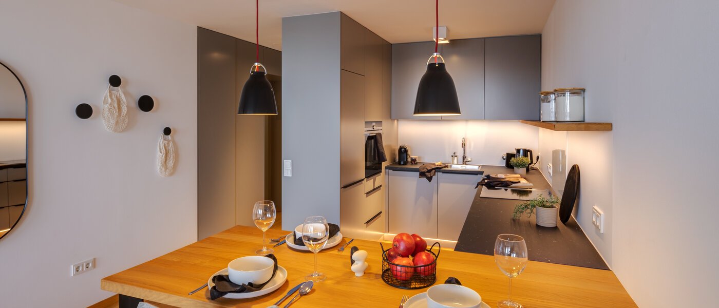 マンション München Olympiadorf 01 キッチン 13379