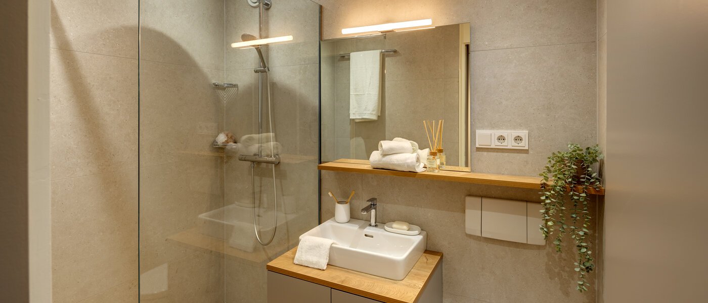 マンション München Olympiadorf 01 浴室 13379