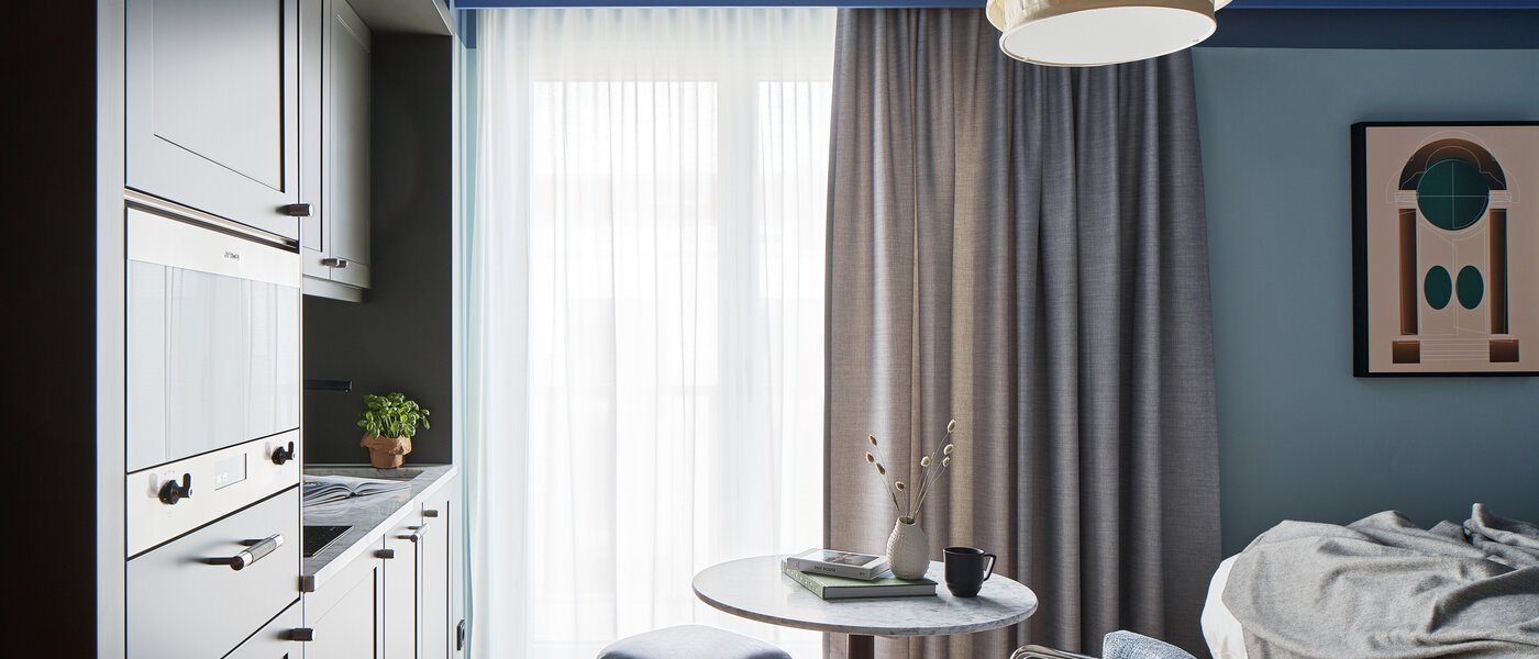 アパルトマン München Ludwigsvorstadt 01 リビングエリア 13380