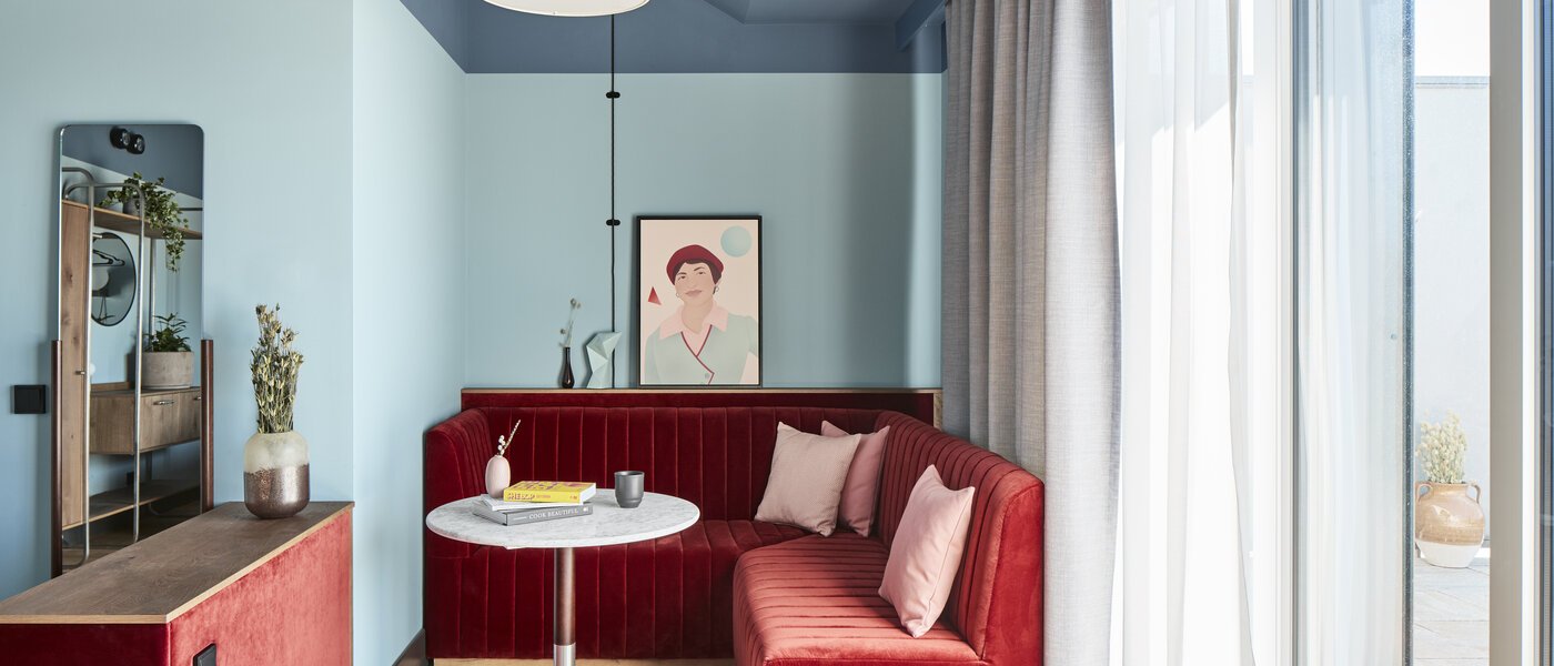 アパルトマン München Ludwigsvorstadt 03 リビングエリア 13385