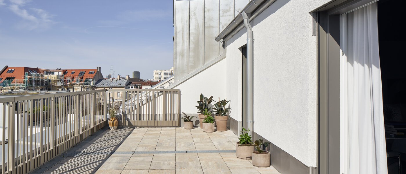 アパルトマン München Ludwigsvorstadt 02 ルーフテラス 13385