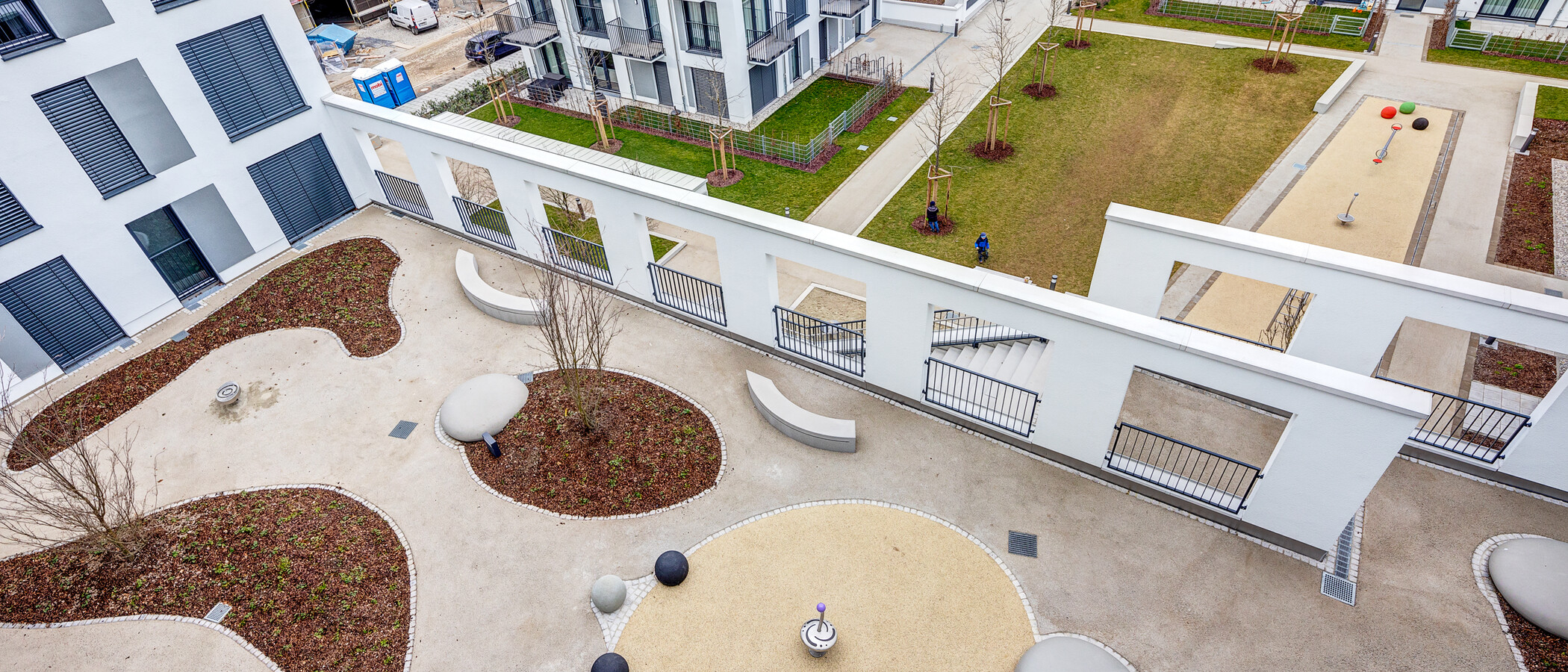 マンション München Neuperlach 02 物件からの眺め 13388