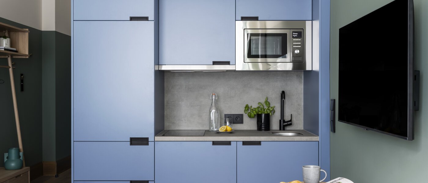 アパルトマン München Obersendling 01 キッチン 13393