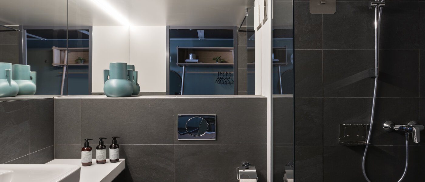 アパルトマン München Obersendling 01 浴室 13393