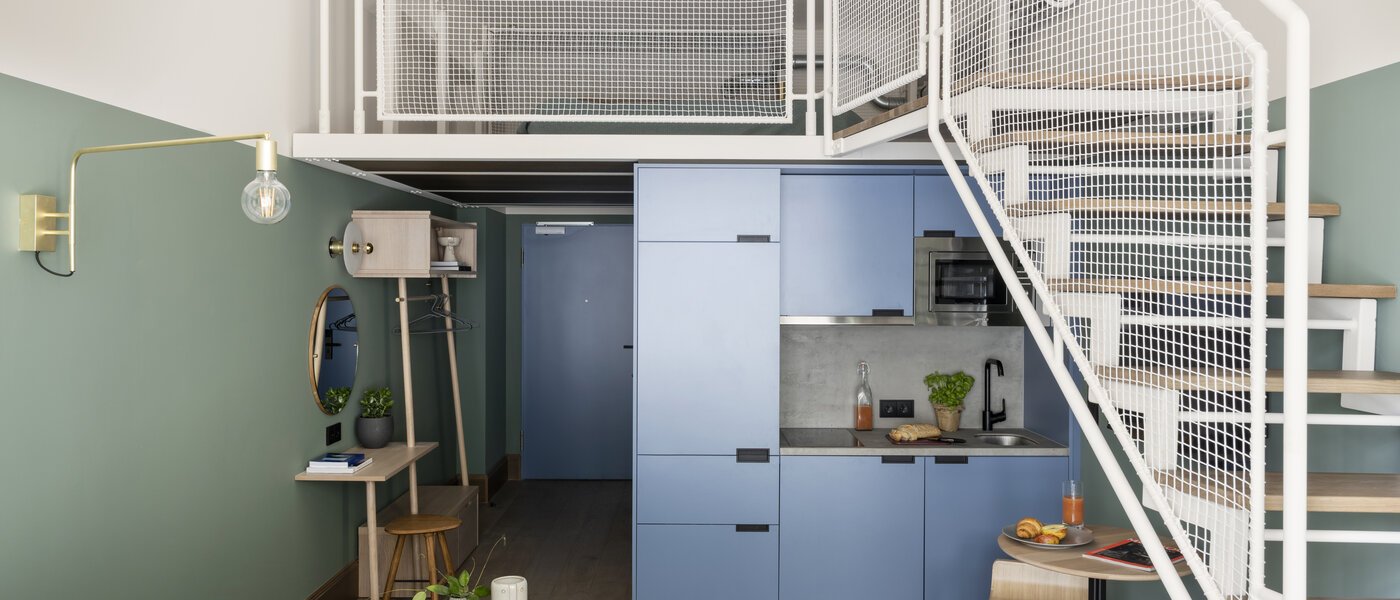 メゾネット・マンション（複数階にわたるマンション） München Obersendling 08 リビングエリア 13394