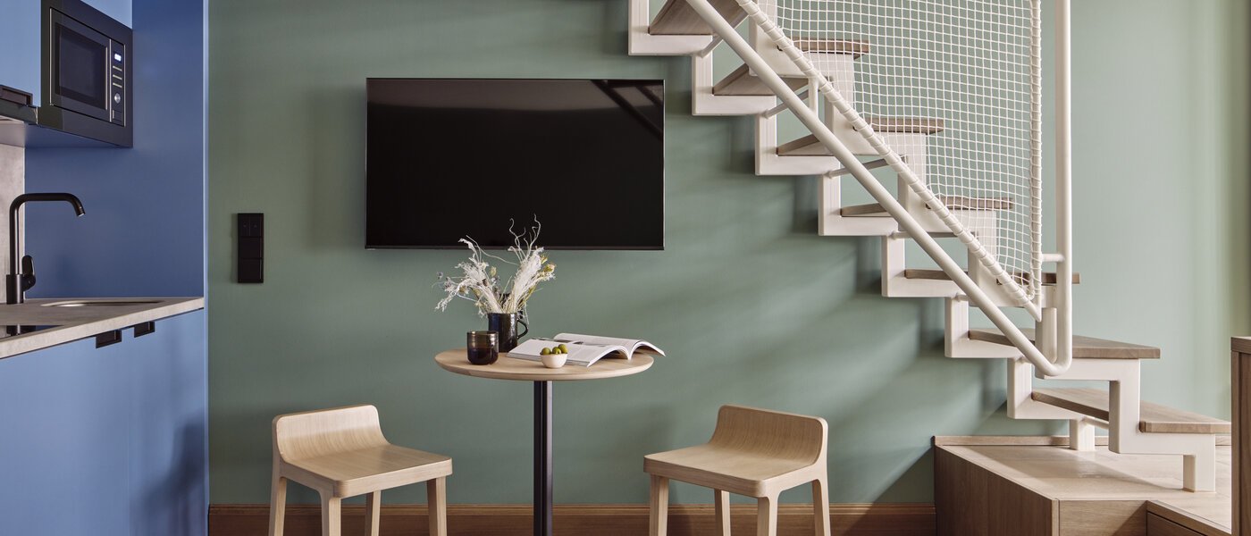 メゾネット・マンション（複数階にわたるマンション） München Obersendling 09 リビングエリア 13394