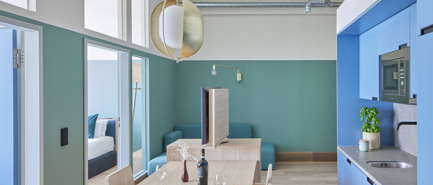 マンション München Obersendling 06 リビングエリア 13397