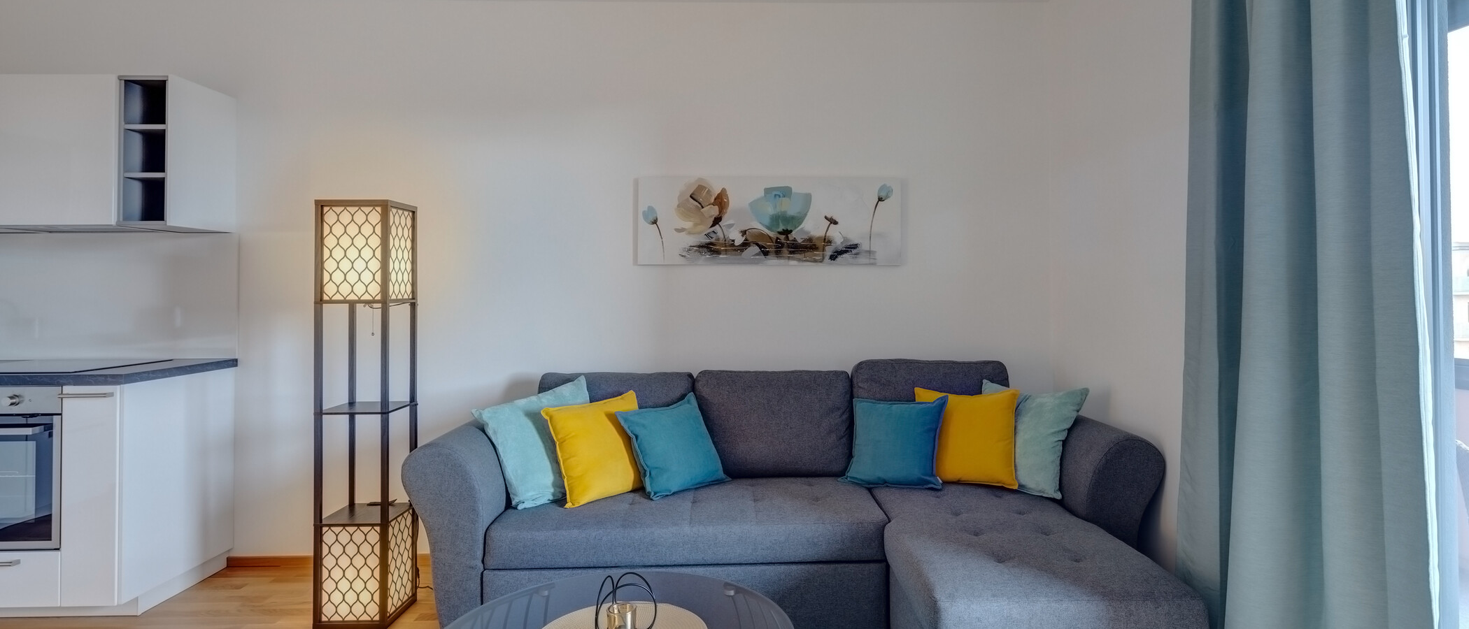 マンション München Moosach 02 リビングエリア 13403