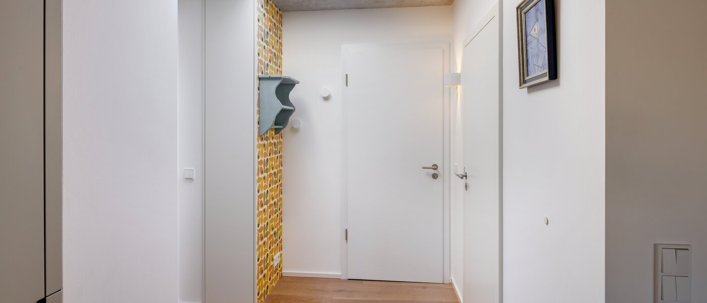 ペントハウス住宅 München Solln 01 玄関入り口 13410