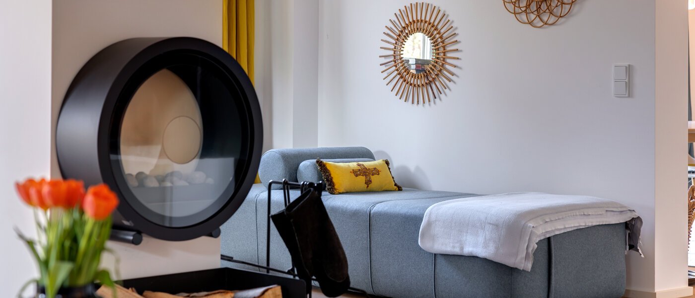 ペントハウス住宅 München Solln 03 リビングルーム 13410