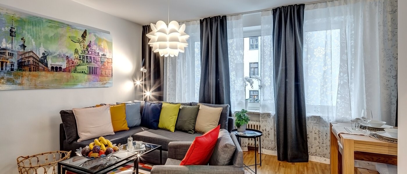 マンション München Lehel 02 リビングエリア 13416