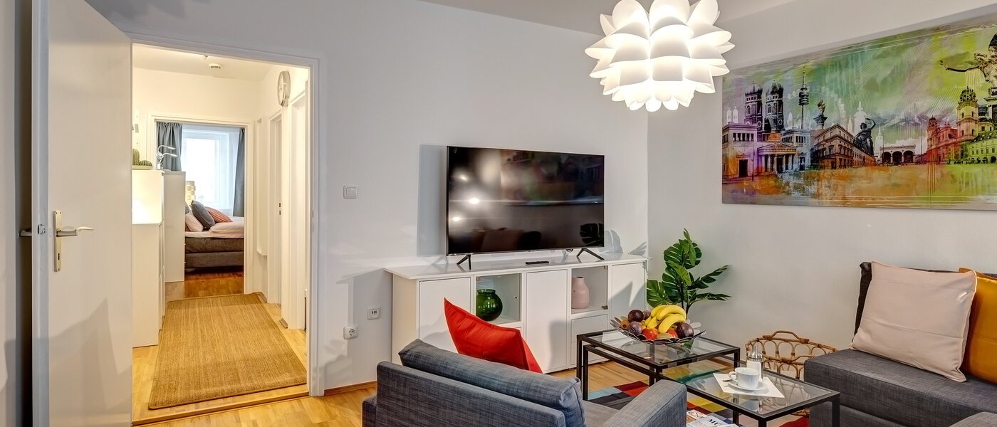 マンション München Lehel 03 リビングエリア 13416