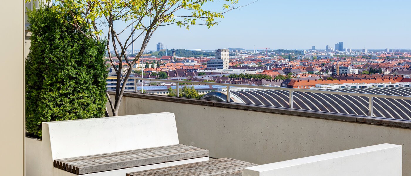 マンション München Nymphenburg 02 共有テラス 13432