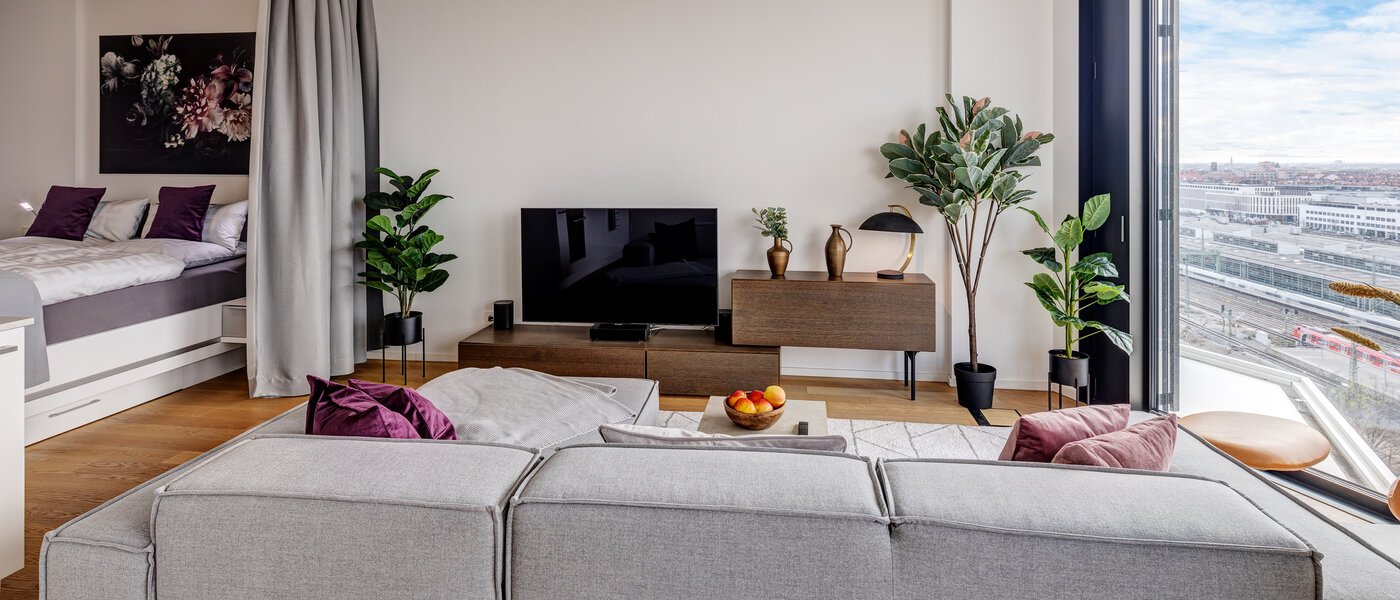 マンション München Nymphenburg 06 リビングエリア 13432