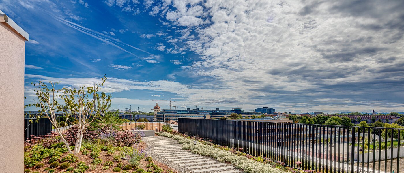 マンション München Moosach 02 共有テラス 13450