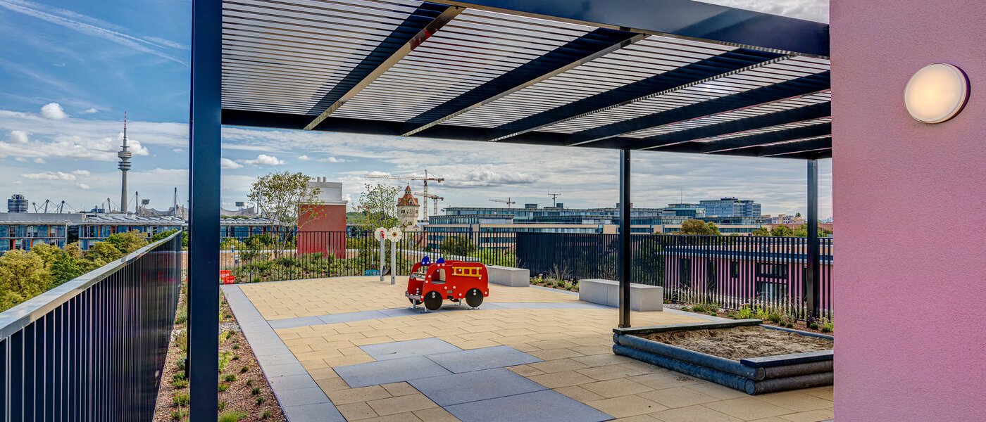 マンション München Moosach 03 共有テラス 13450