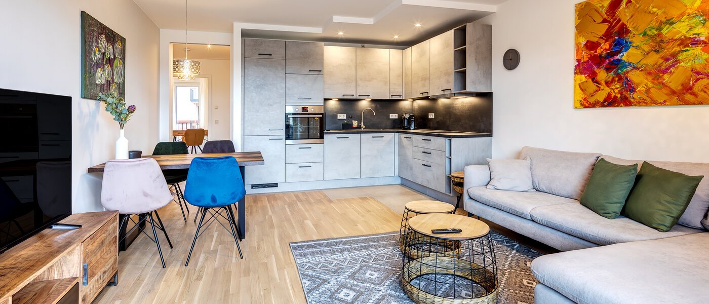 マンション München Moosach 03 リビングエリア 13450