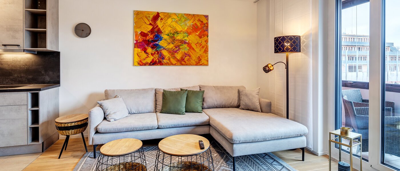 マンション München Moosach 04 リビングエリア 13450