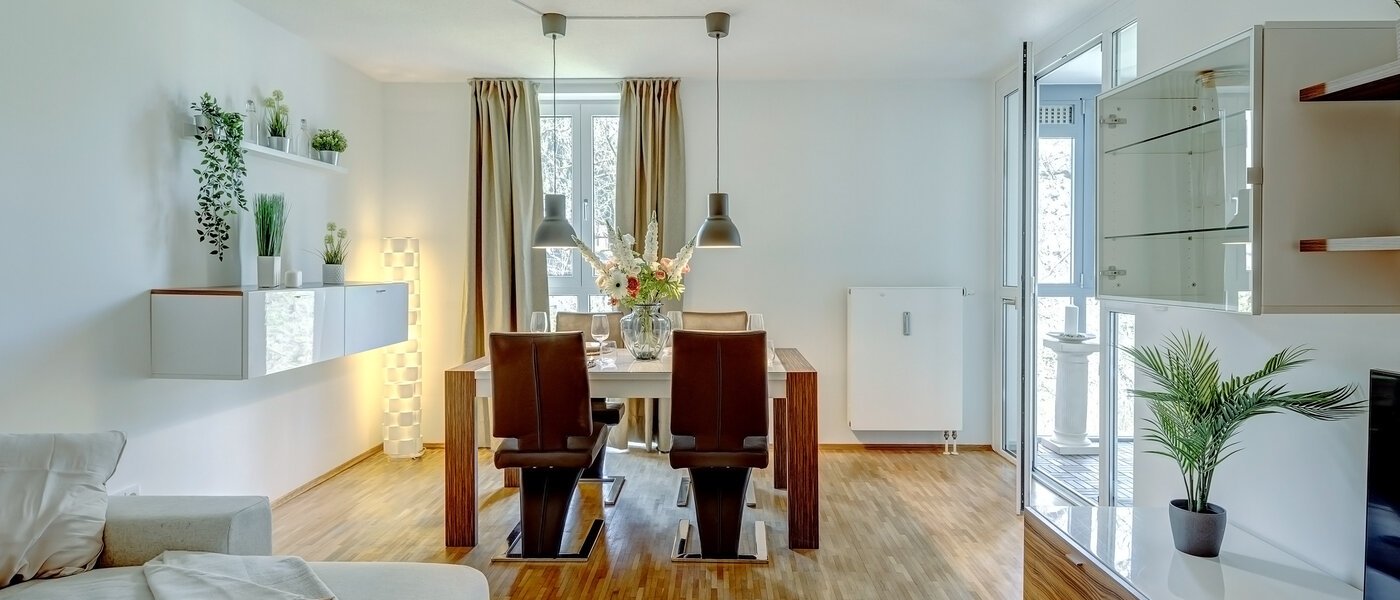 マンション München Moosach 02 リビングエリア 13457