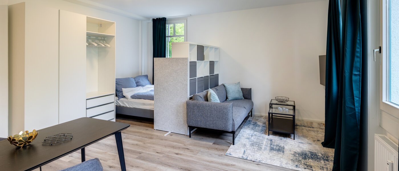 マンション Grasbrunn 01 リビングエリア 13488