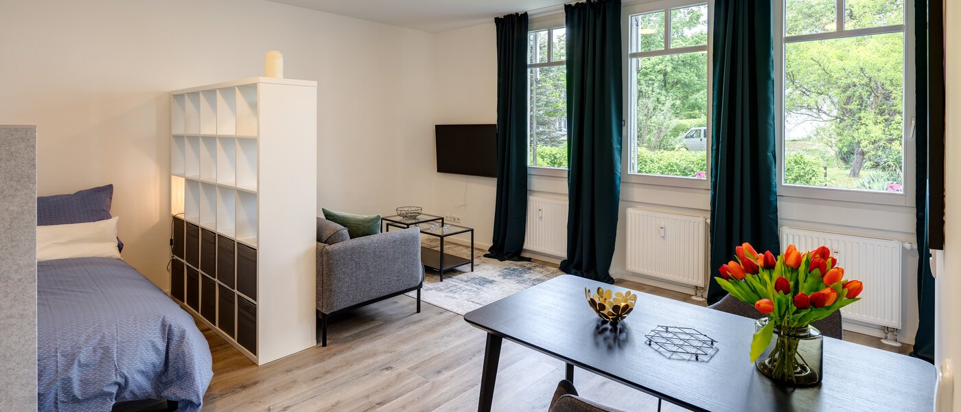 マンション Grasbrunn 01 リビングエリア 13492