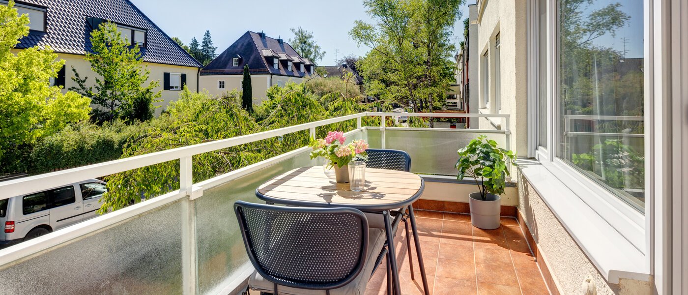 マンション München Harlaching 02 ベランダ 13522