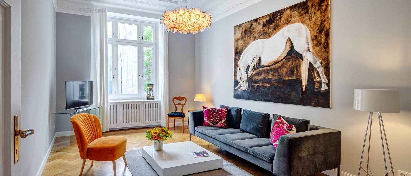 マンション München Isarvorstadt 01 リビングエリア 13525