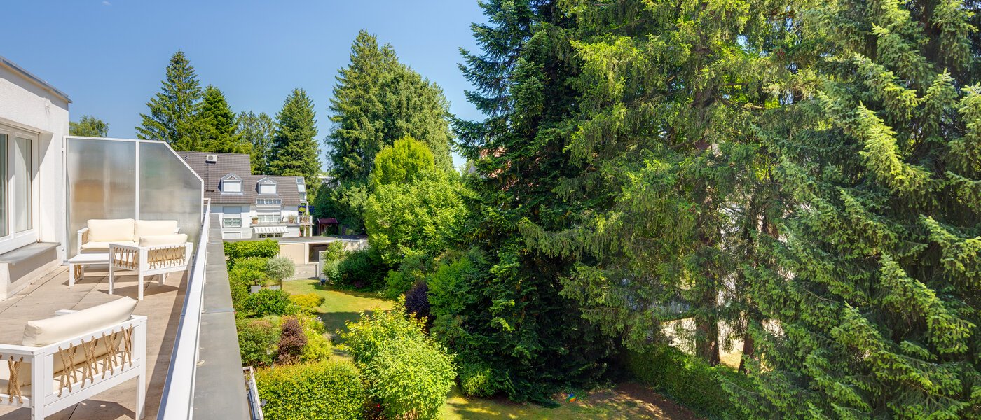 ペントハウス住宅 Unterhaching 03 物件からの眺め 13549