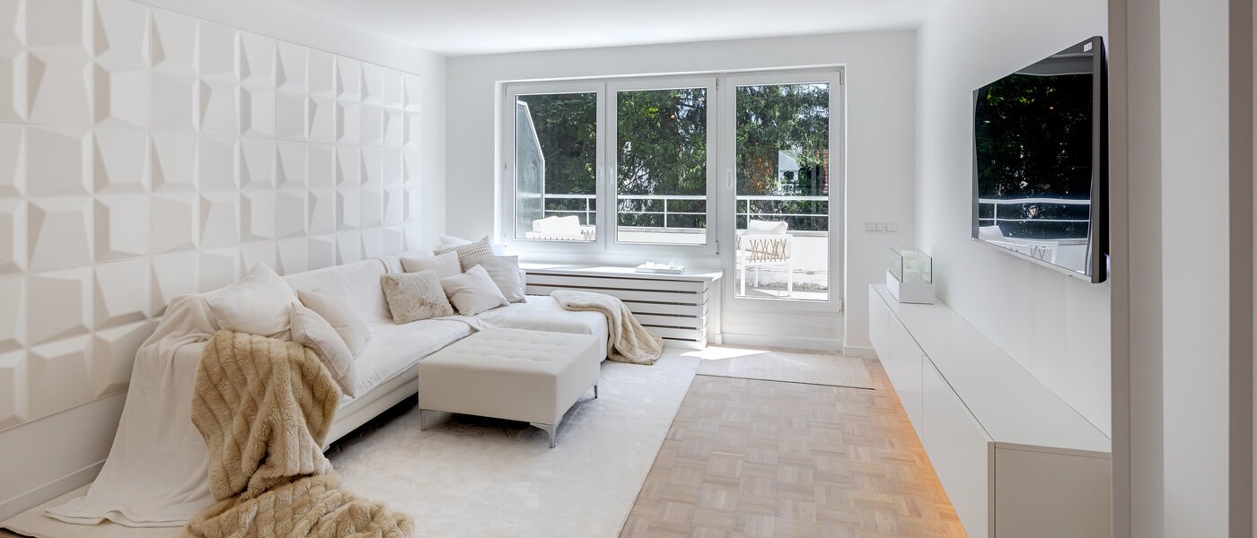 ペントハウス住宅 Unterhaching 02 リビングルーム 13549