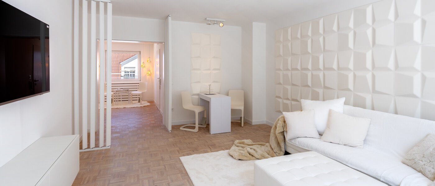 ペントハウス住宅 Unterhaching 04 リビングルーム 13549