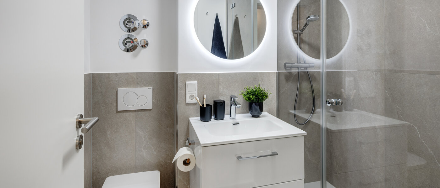 マンション München Milbertshofen 01 浴室 13553