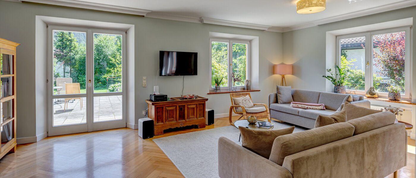 庭付き住宅 Schliersee 02 リビングエリア 13576