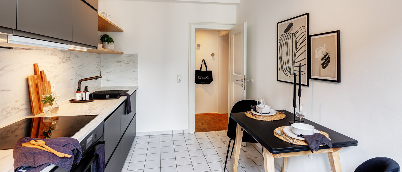 マンション München Lehel 04 キッチン 13583