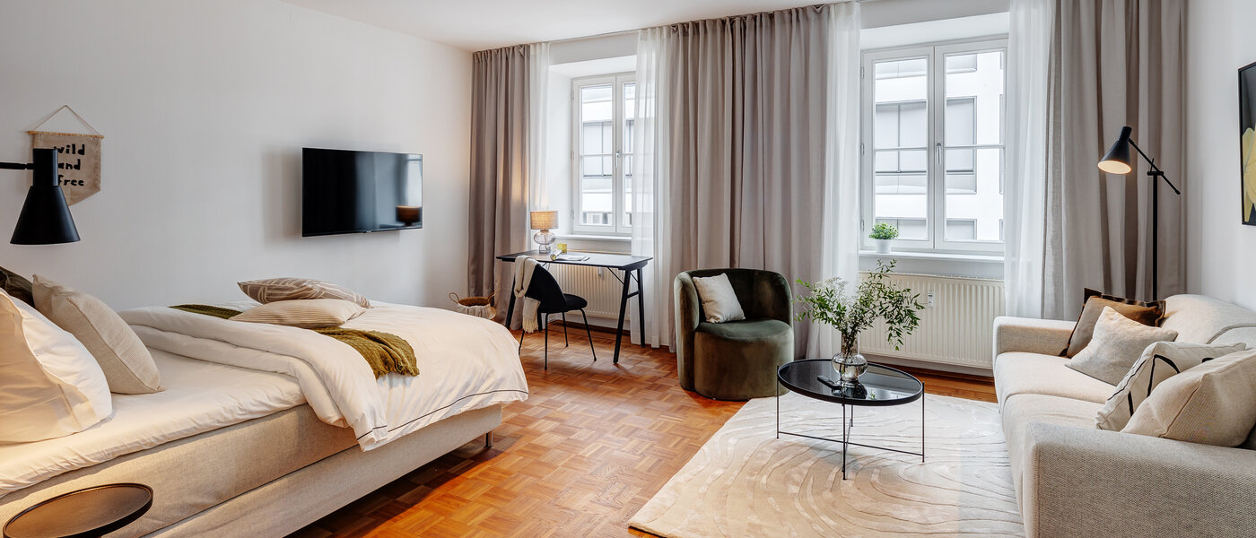 マンション München Lehel 02 リビングエリア 13583