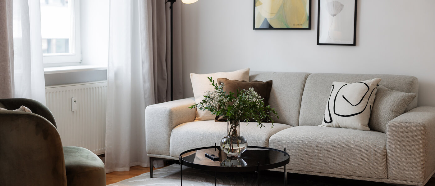 マンション München Lehel 05 リビングエリア 13584