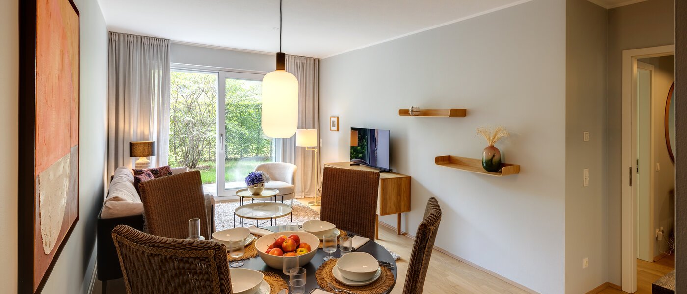 マンション München Obersendling 03 リビングエリア 13617