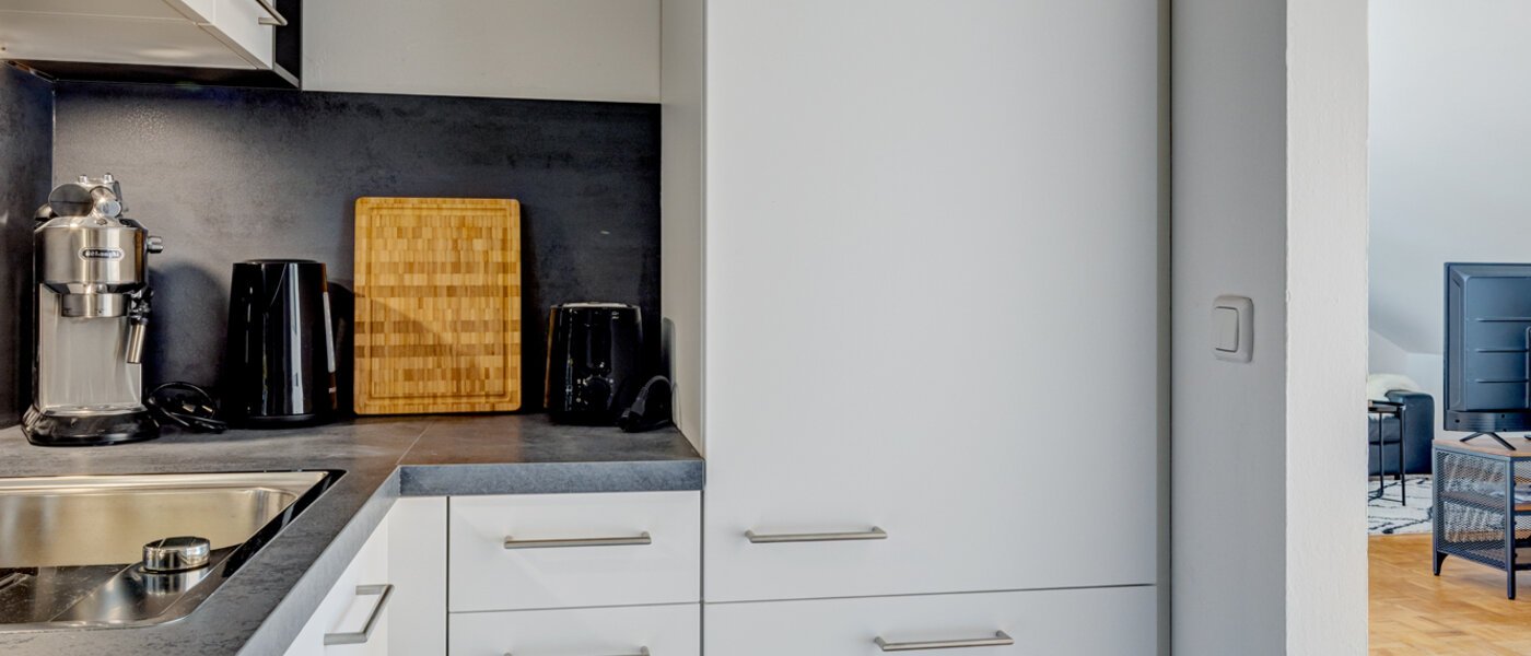 アティック・フラット（屋根裏） München Waldtrudering 03 キッチン 13621