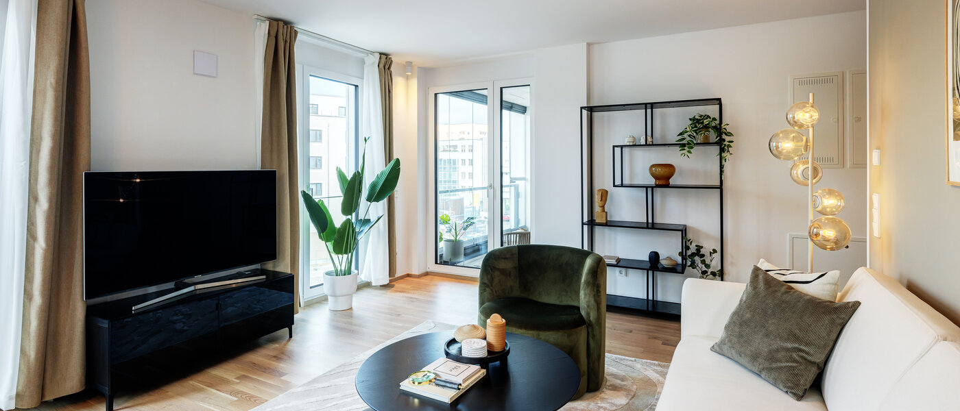 マンション München Pasing 04 リビングエリア 13632