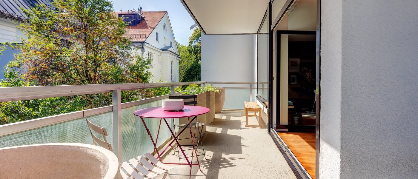 マンション München Altbogenhausen 01 ベランダ 13633