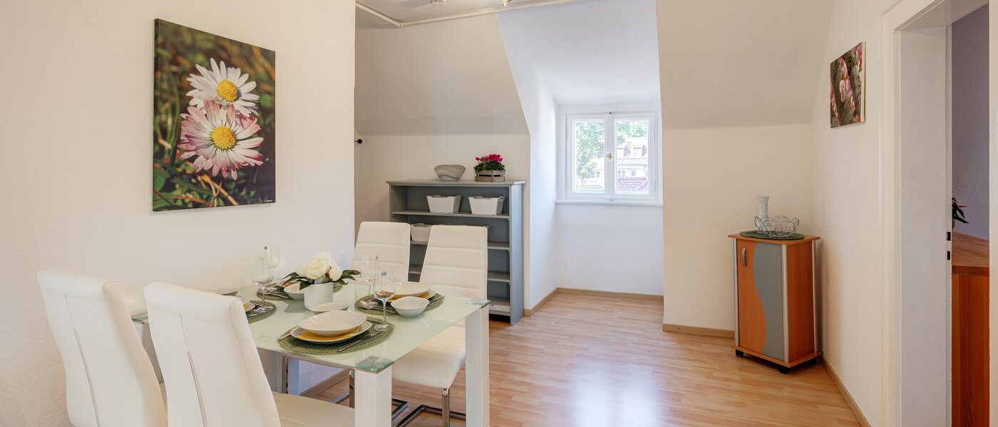 アティック・フラット（屋根裏） München Nymphenburg 02 玄関入り口 13654