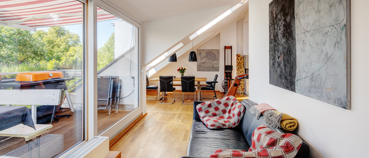 ペントハウス München Ramersdorf 04 リビングエリア 13657