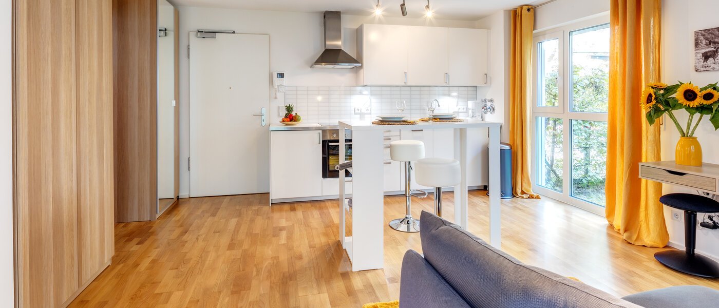 マンション München Obergiesing 04 リビングエリア 13663