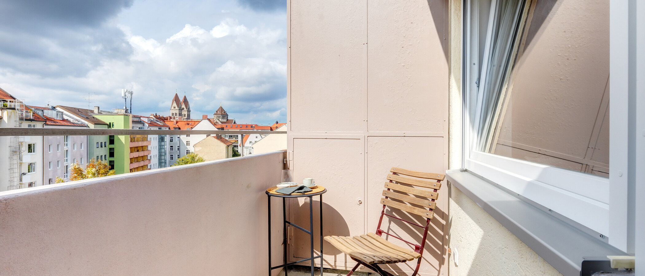 マンション München Maxvorstadt 01 ベランダ 13666