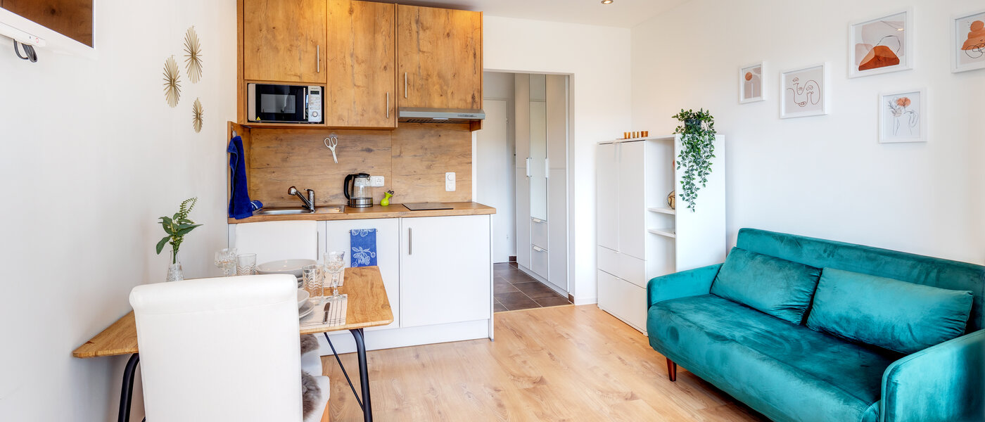 アパルトマン München Am Hart 01 リビングエリア 13670