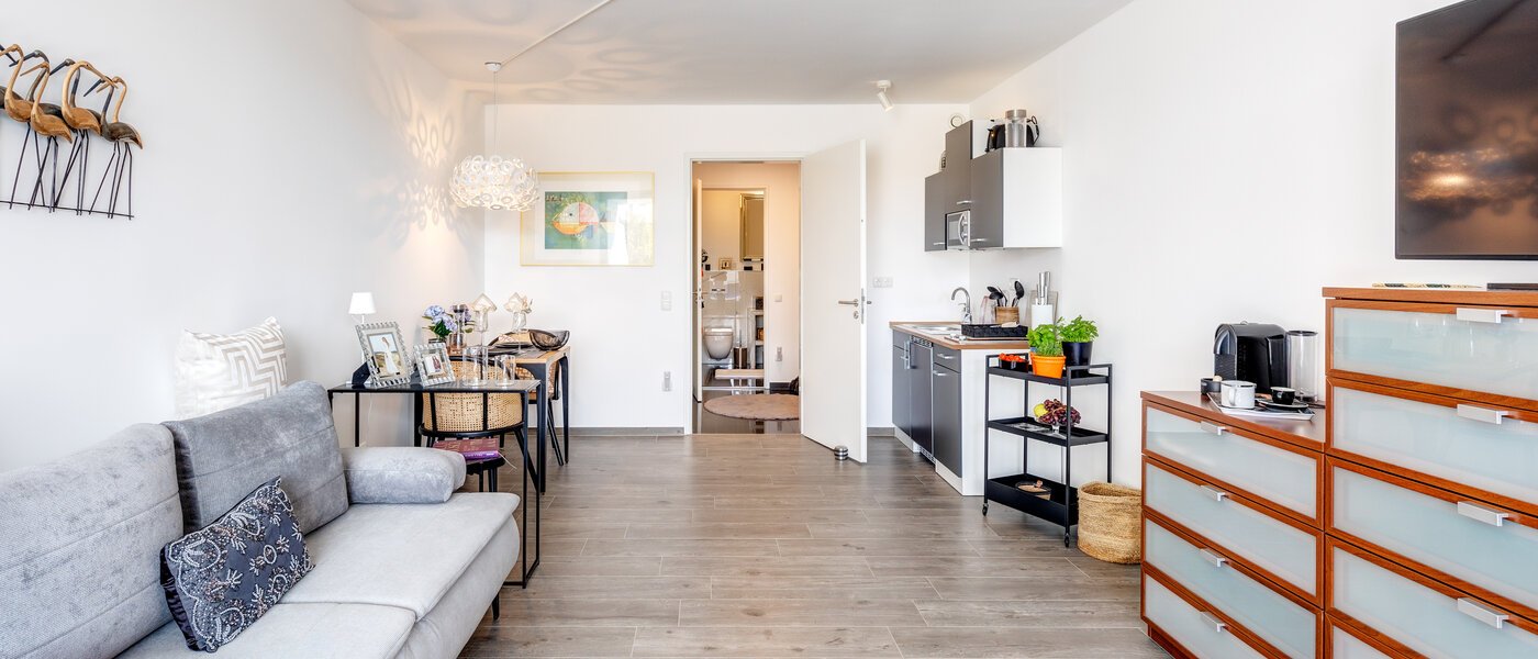 マンション München Olympiadorf 04 リビングエリア 13686